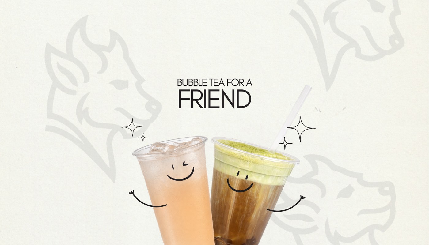 Bubble Tea for a Friend gift card artwork
